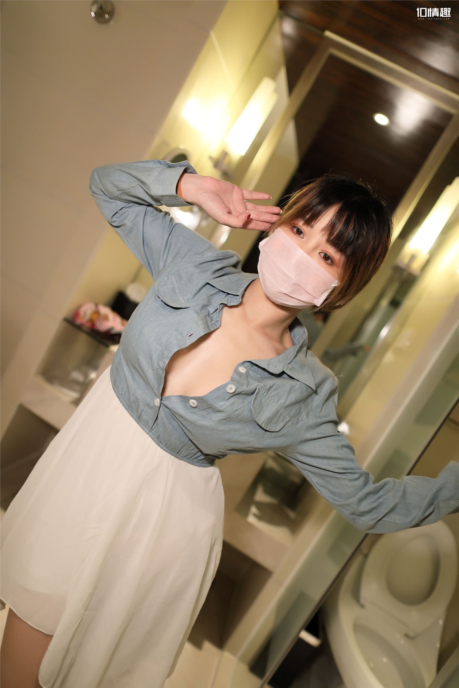 [ROSI写真] 口罩系列 2018.05.23 NO.710